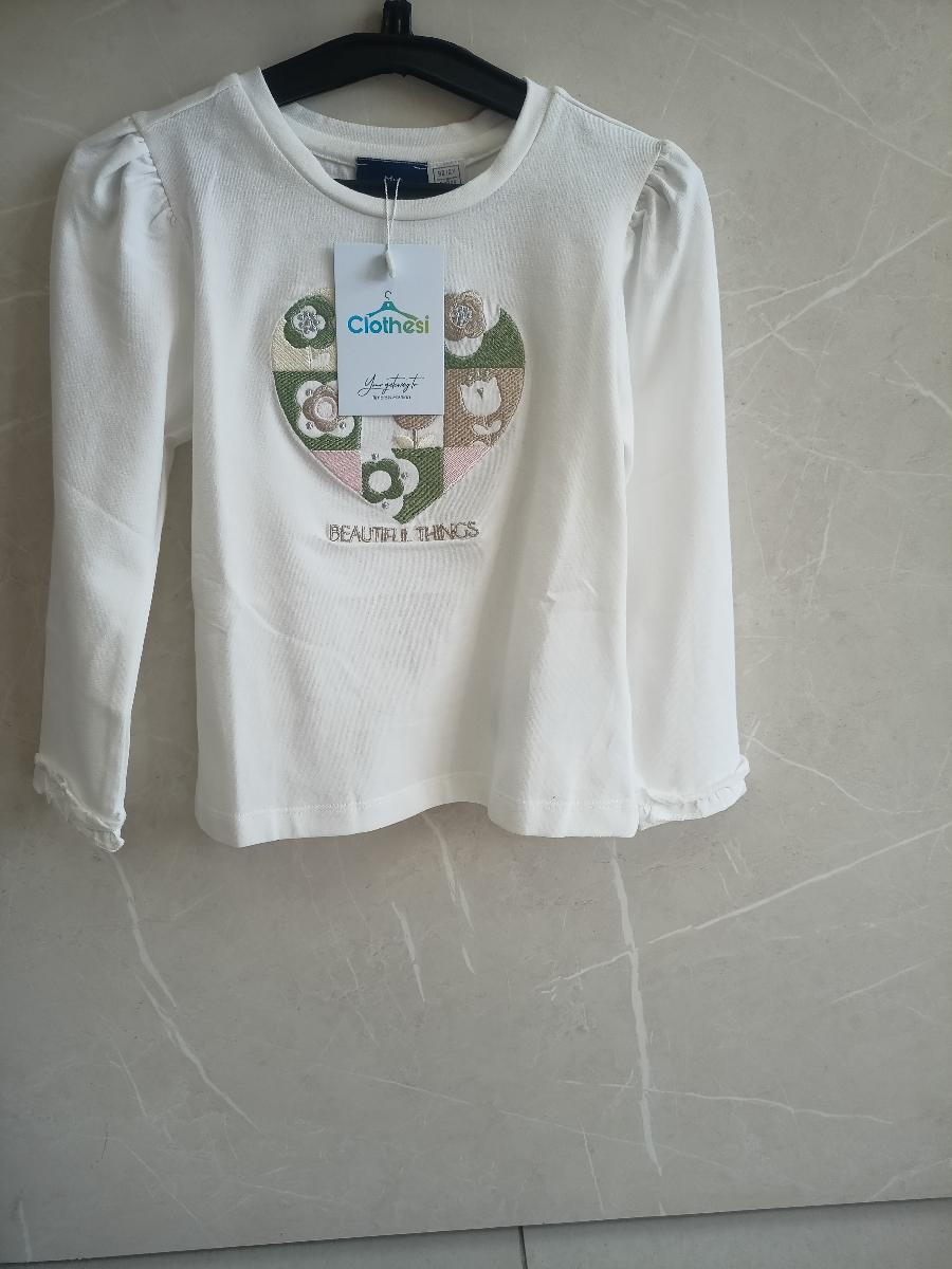 My chicco Girls' Printed Cotton Sweat-Shirt