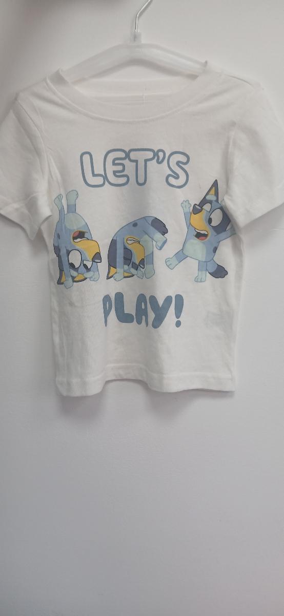 Bluey 'Let's Play' Graphic T-Shirt