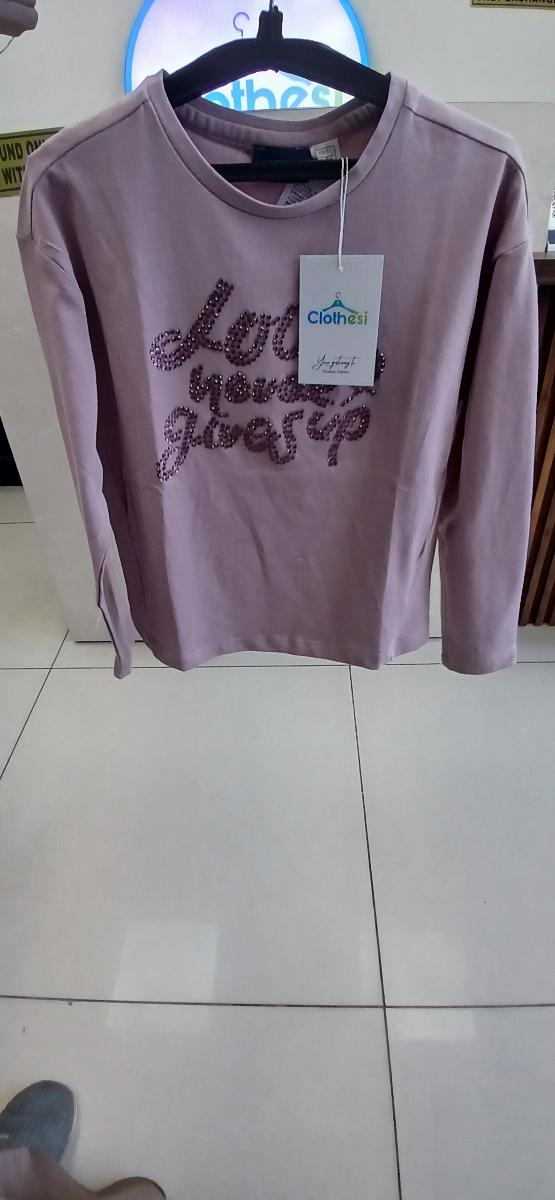 My chicco Embellished Cotton Sweat-Shirt