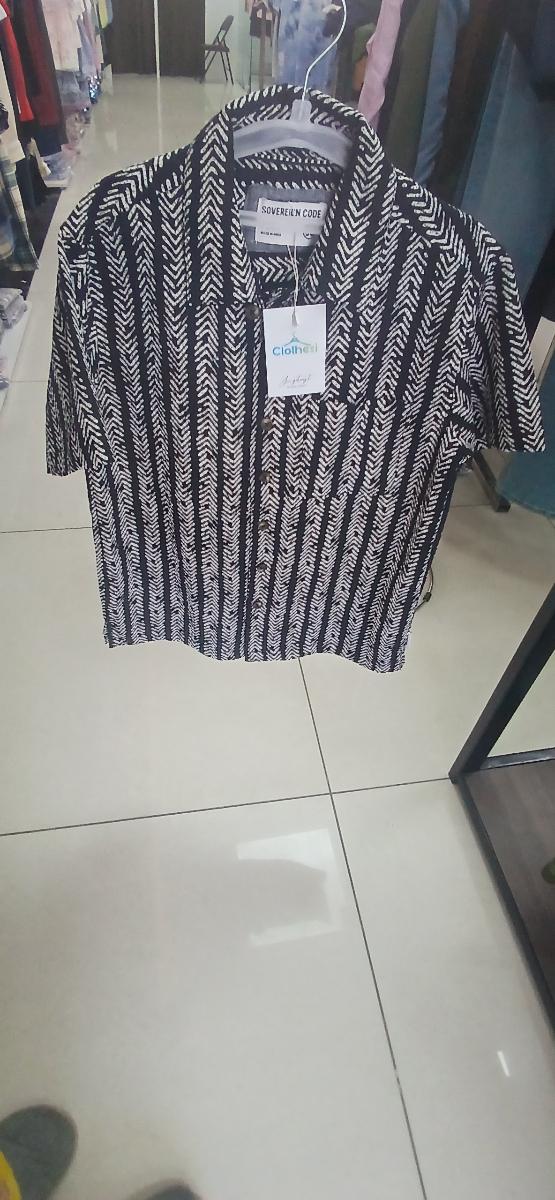 Sovereign code Printed half Shirt