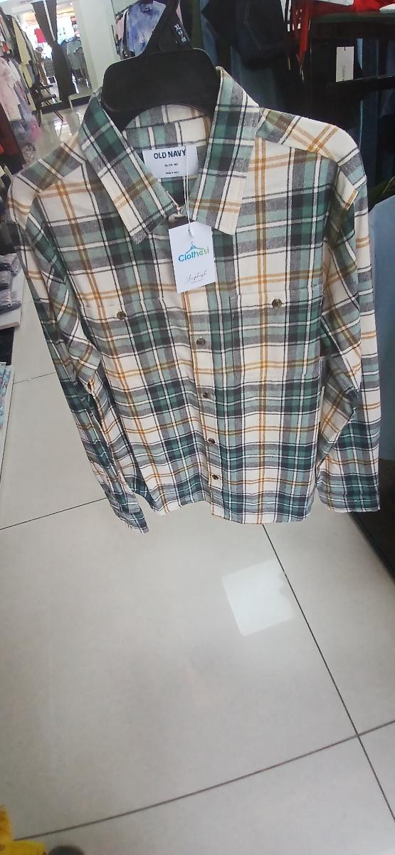 Old Navy Classic Plaid Flannel Shirt