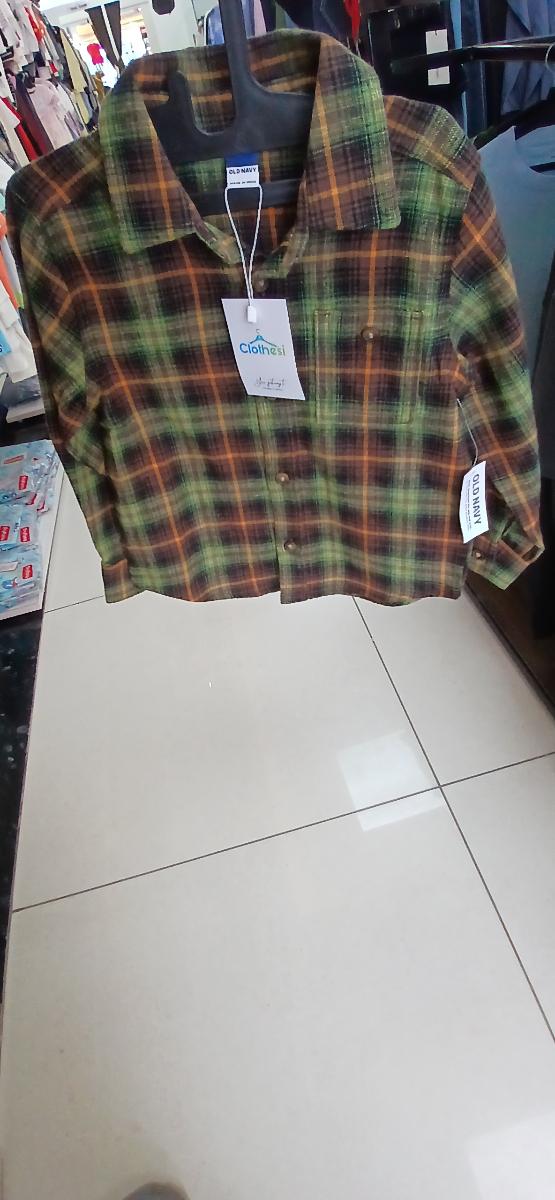 Old navy Men's Classic Plaid Flannel Shirt