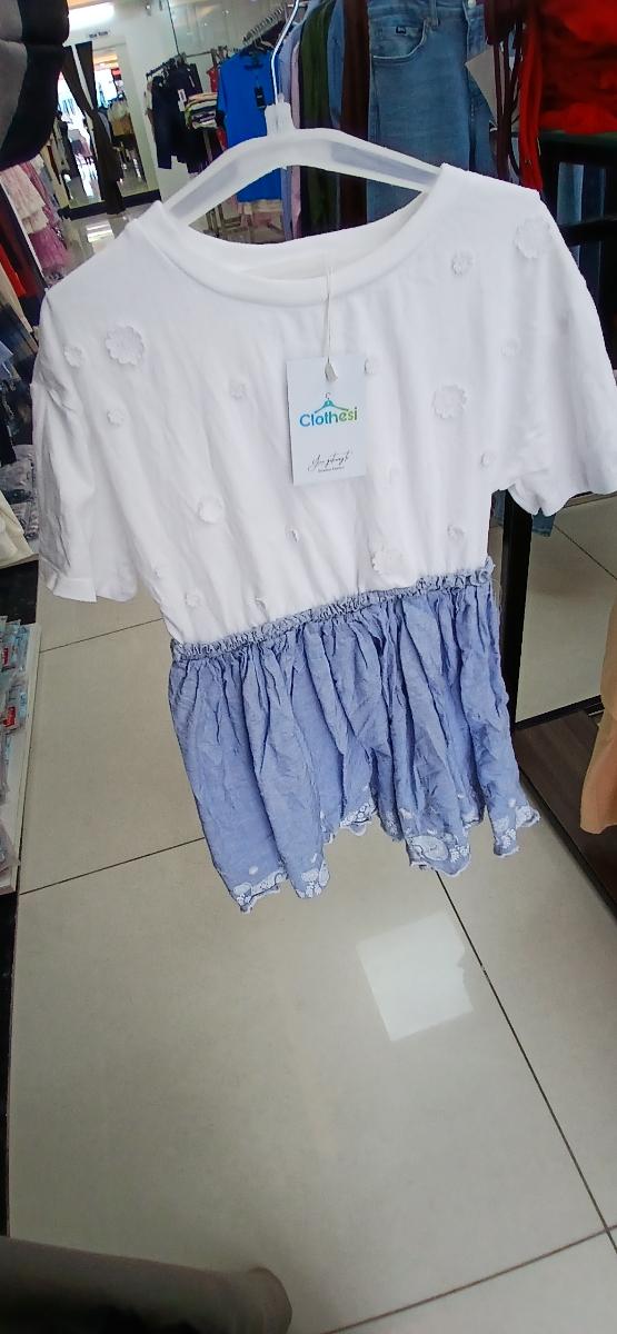 Next White Cotton T-Shirt Dress