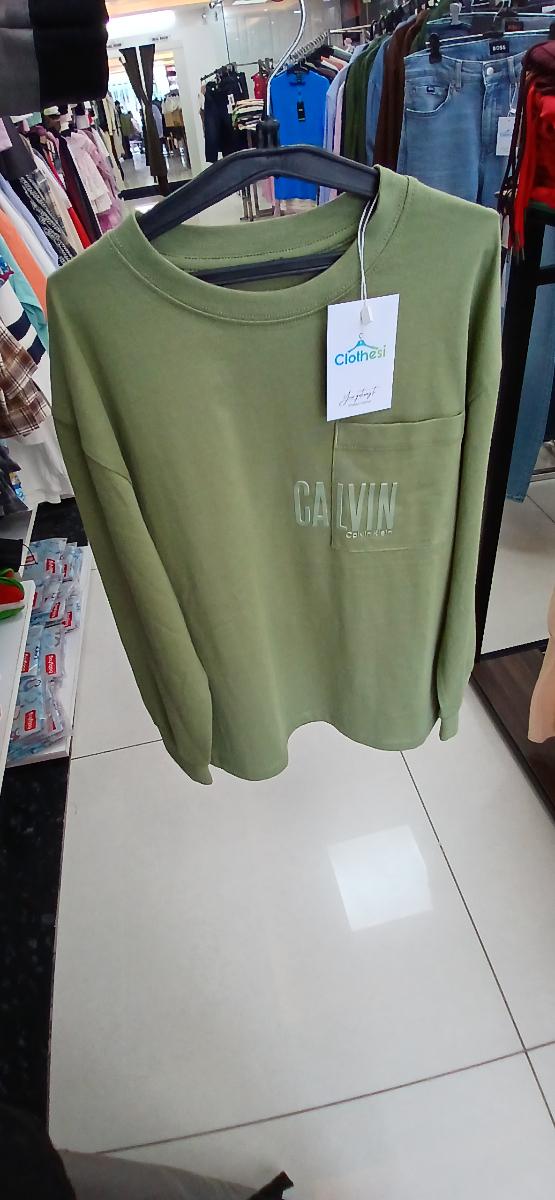 C K sweat shirt