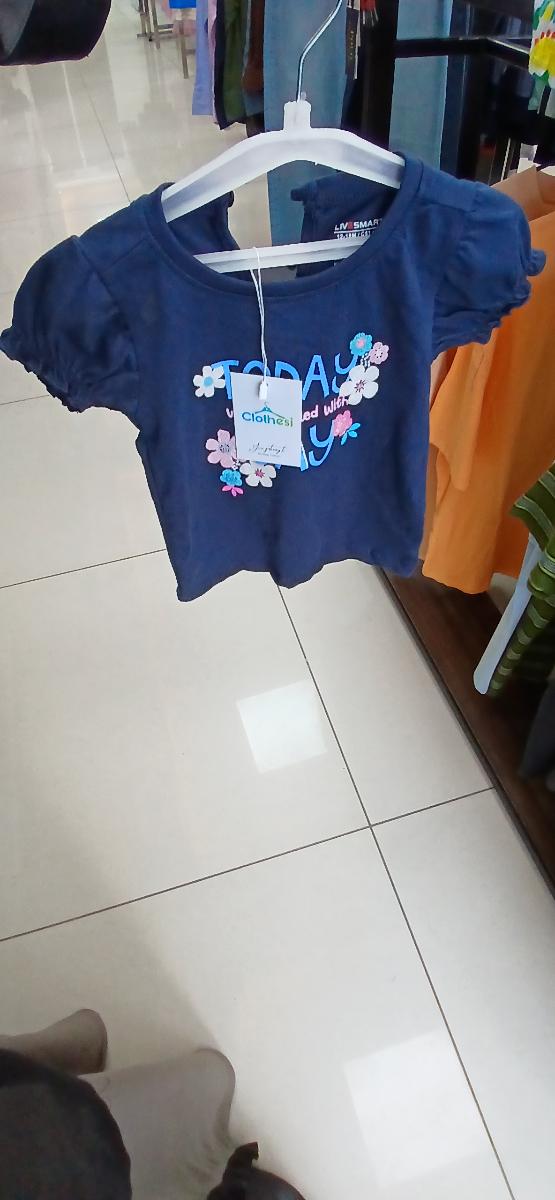 Livesmart Navy Blue Printed T-Shirt