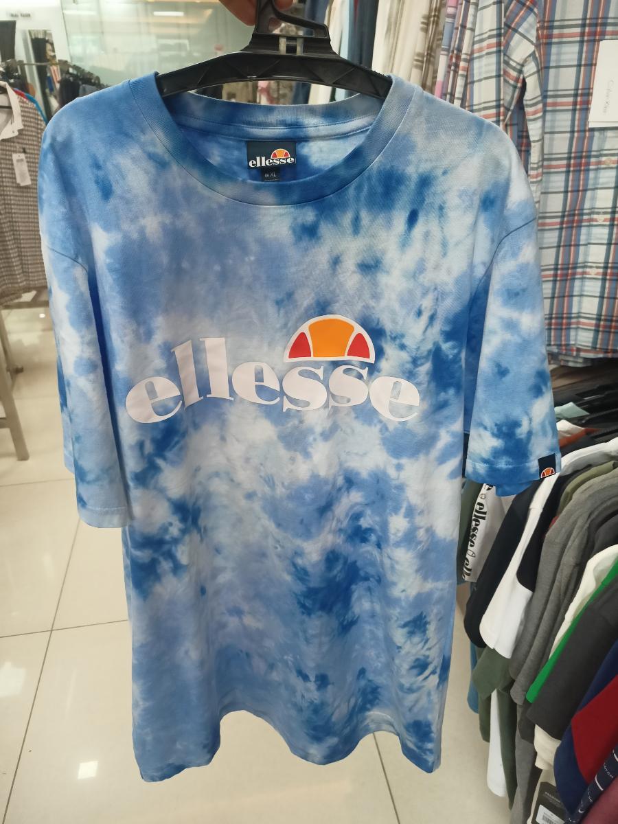 Ellesse Men's Tie-Dye Cotton T-Shirt