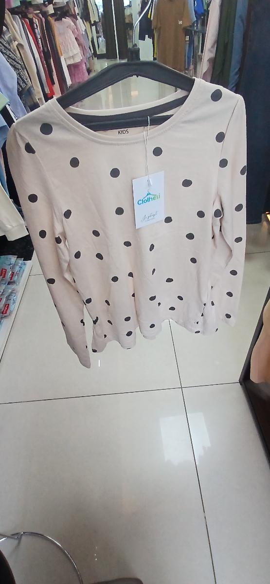 Kids Polka Dot Cotton swear Shirt
