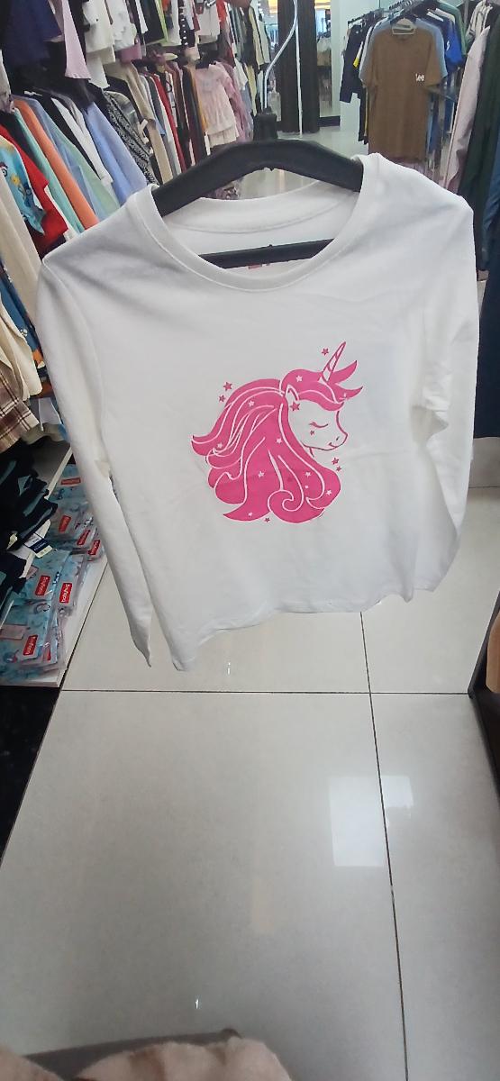 L H Unicorn Print Long Sleeve sweat-Shirt