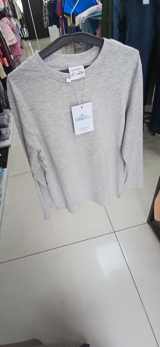 Terranova Classic Cotton Long Sleeve Sweat -Shirt