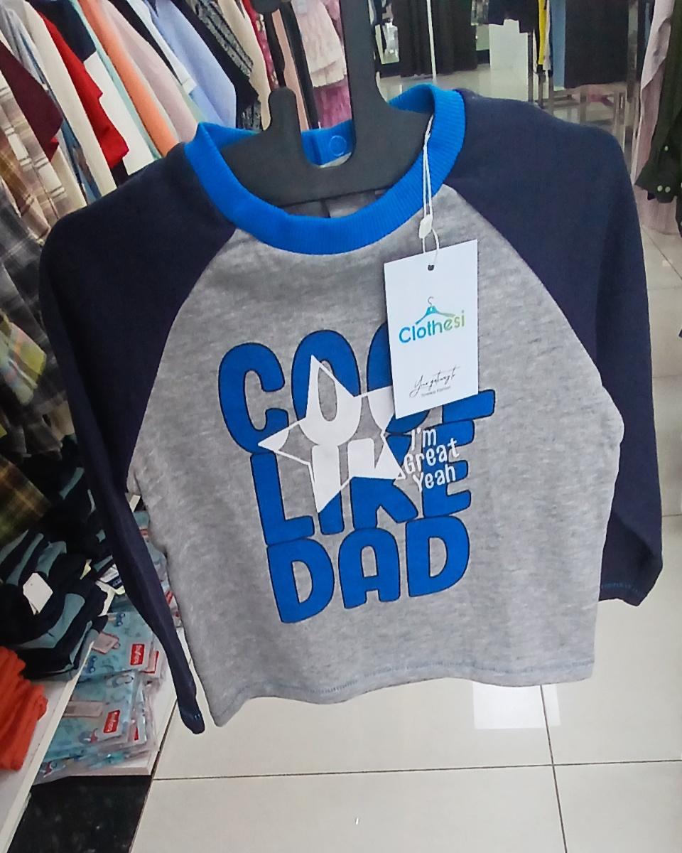 Blukids Boys Graphic Print Cotton sweat Shirt