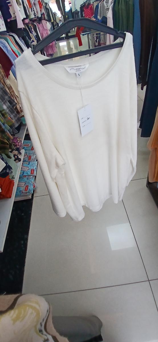 Look Premium Knit Crew Neck Top sweat shirt