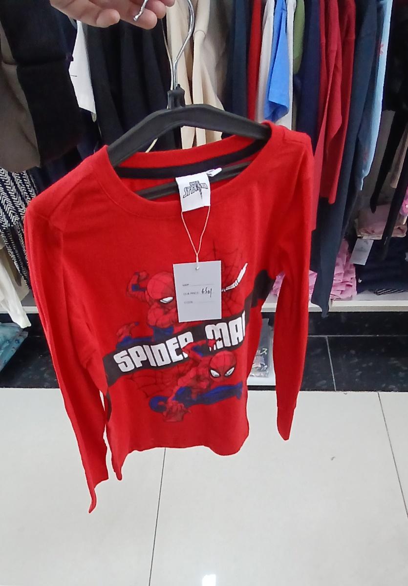 Marvel spiderman sweat shirt
