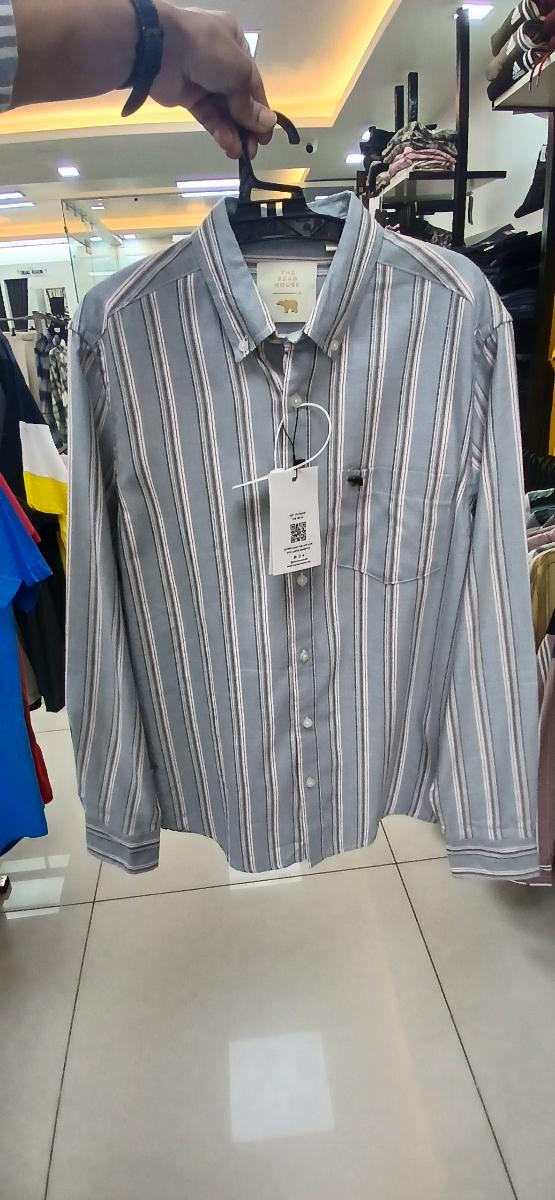 Classic Striped Cotton Shirt