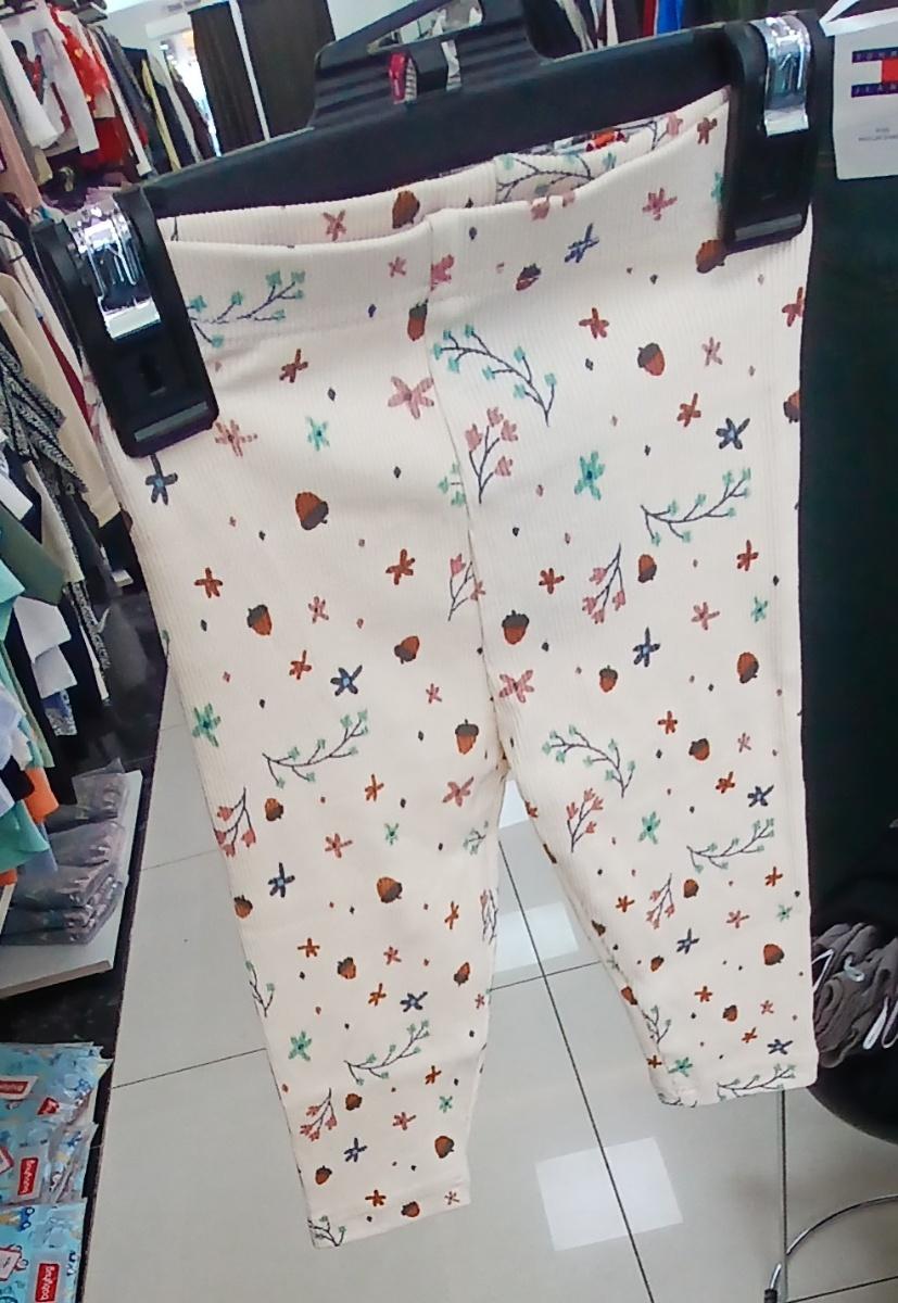 Ergee Floral Print Corduroy Trousers