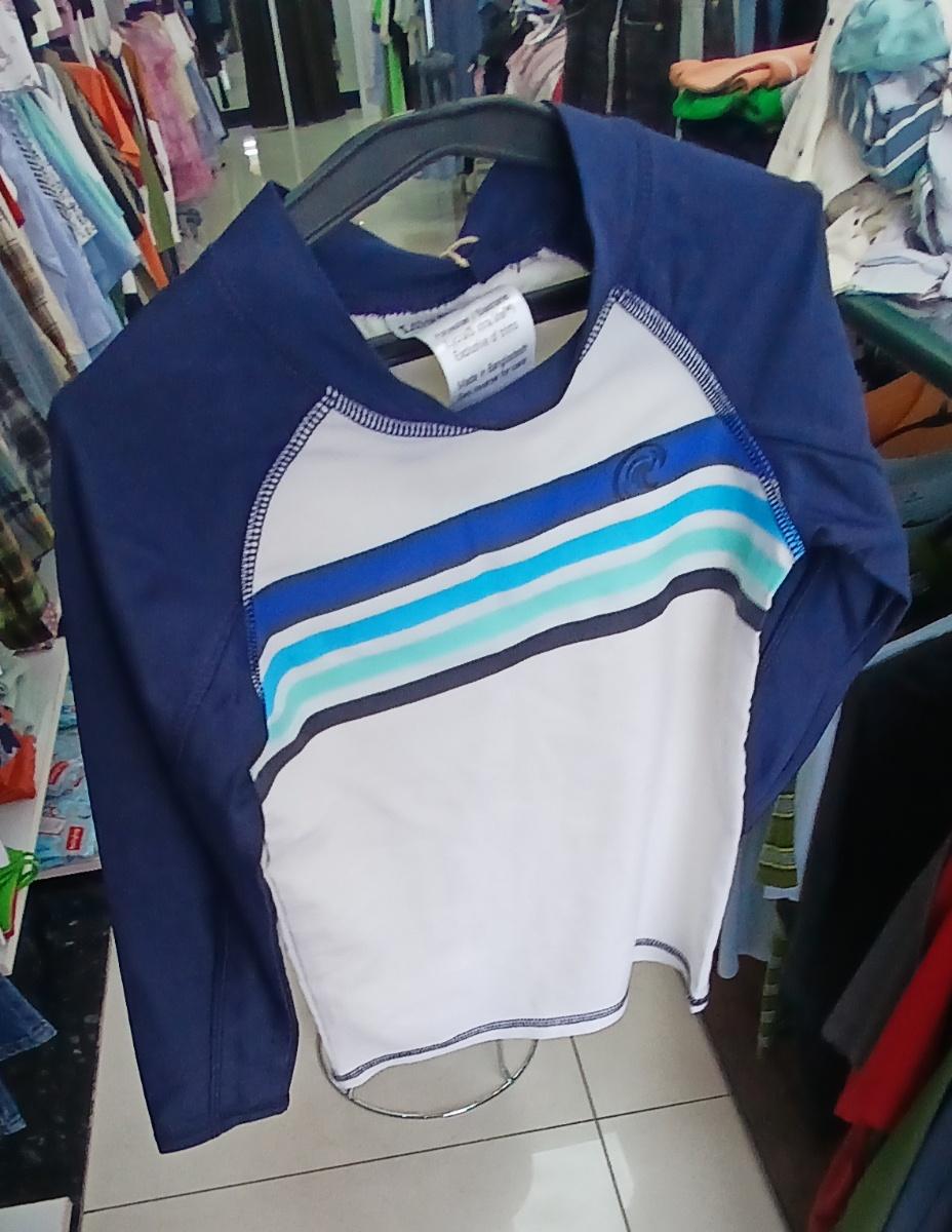 Lily and dann Striped Rash Guard Sweat Shirt