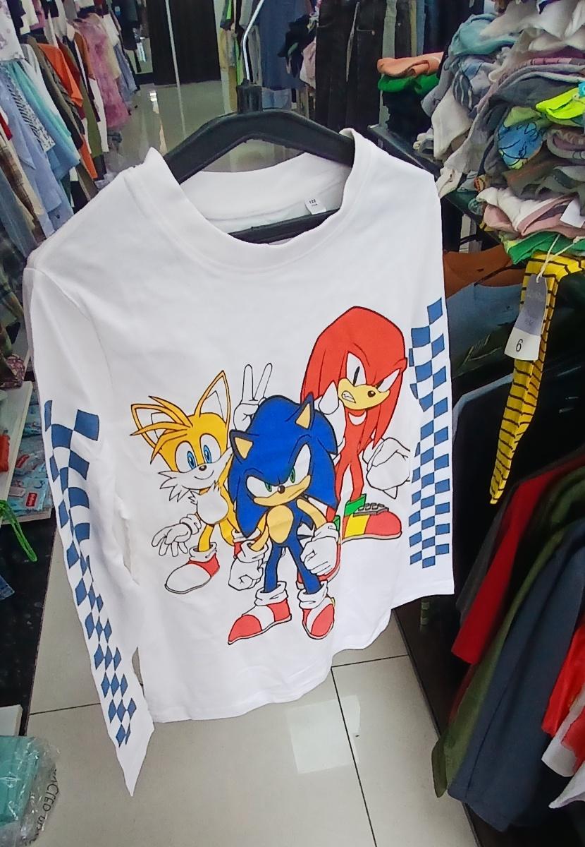 Sonic Sonic The Hedgehog Graphic Long Sleeve T-Shirt