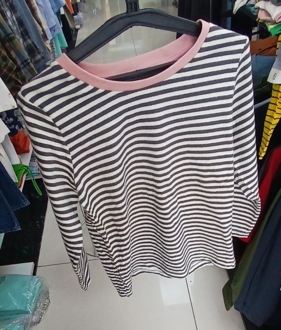 Striped round neck T-Shirt 