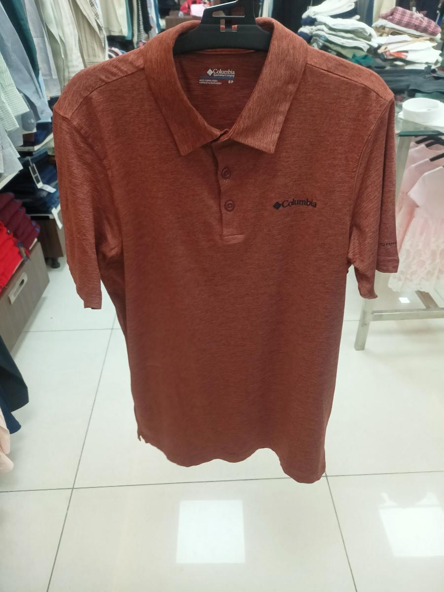 Columbia Men's Heathered omni wick  Polo Shirt view 1
