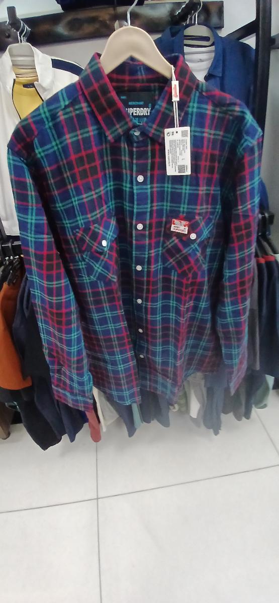 Superdry Plaid Flannel Shirt view 1