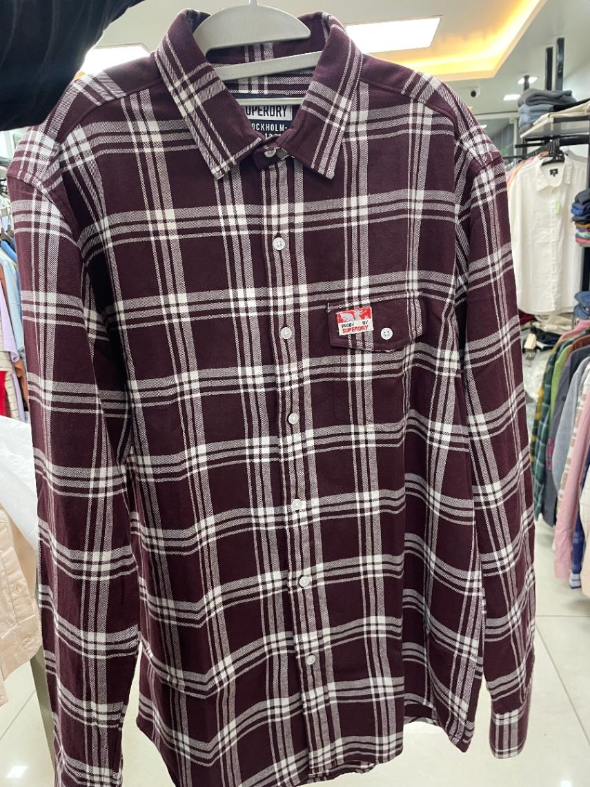 Superdry Plaid Flannel Shirt view 1