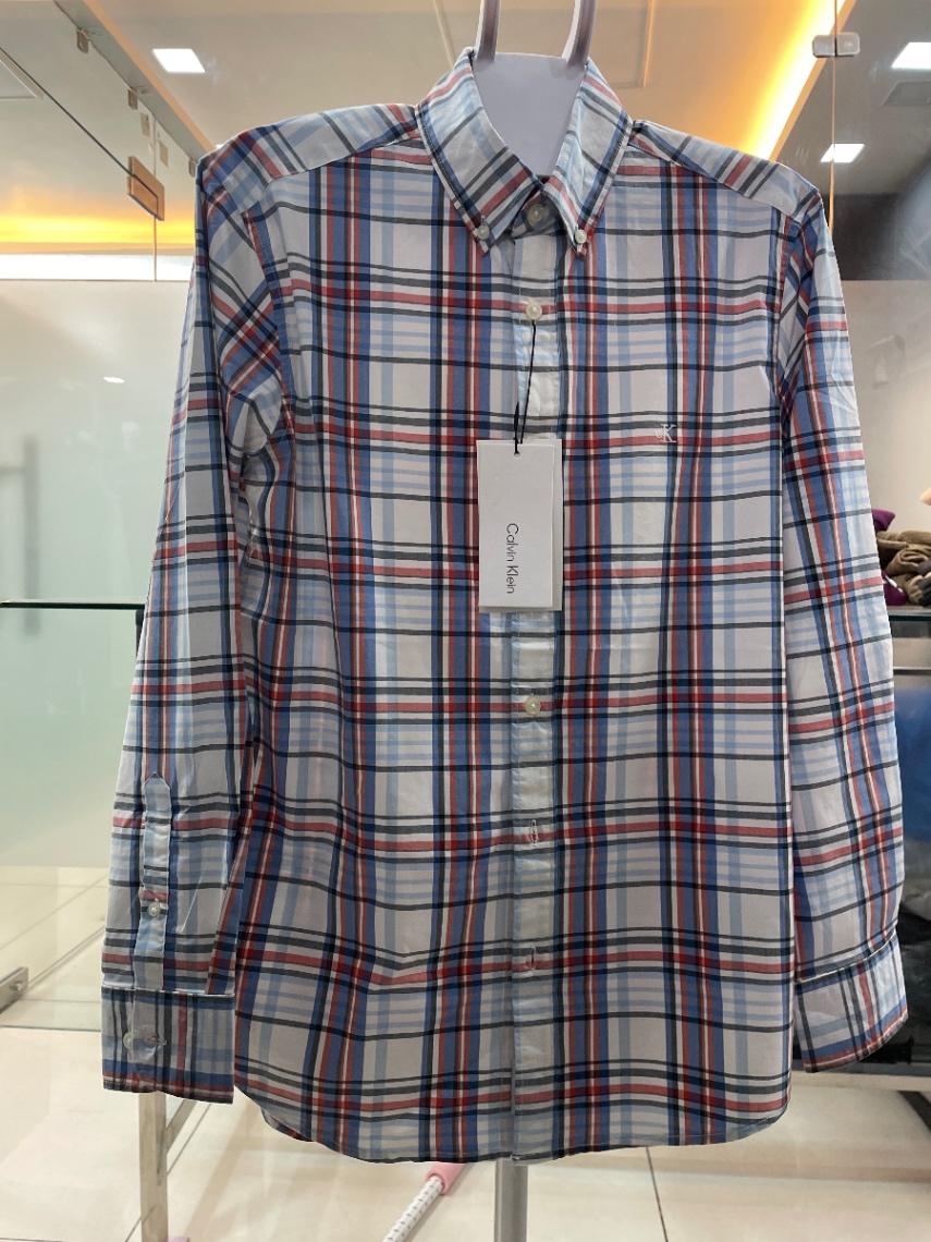 Ck Classic Checked Cotton Shirt view 1