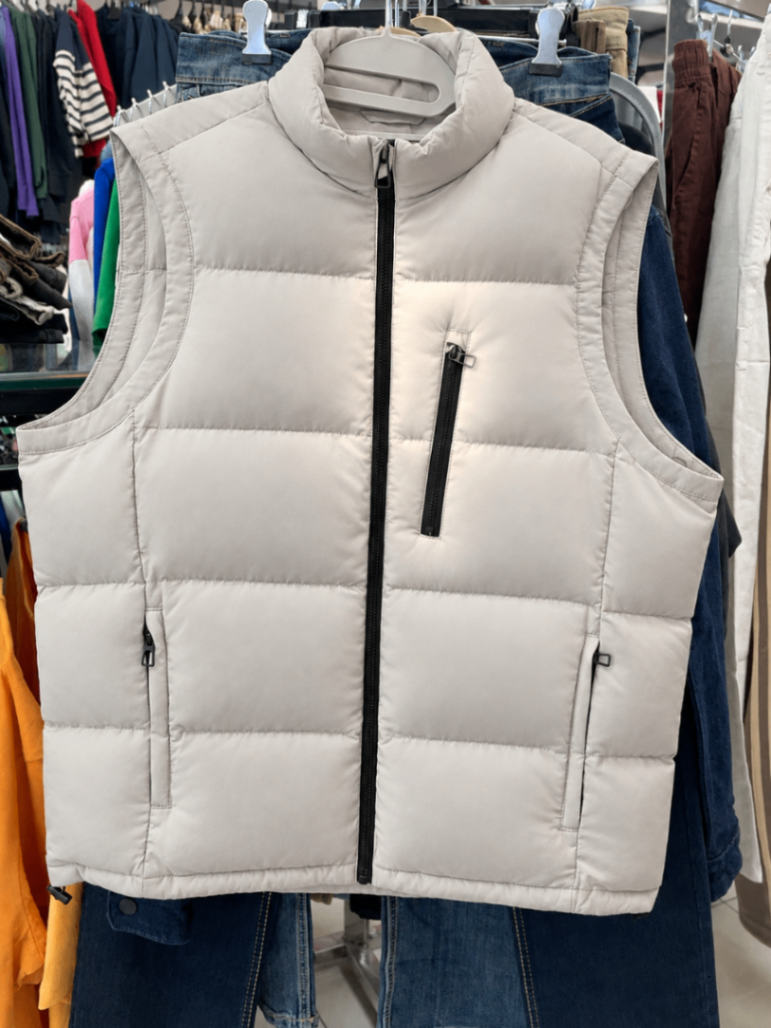 Zara Quilted Puffer Vest view 1