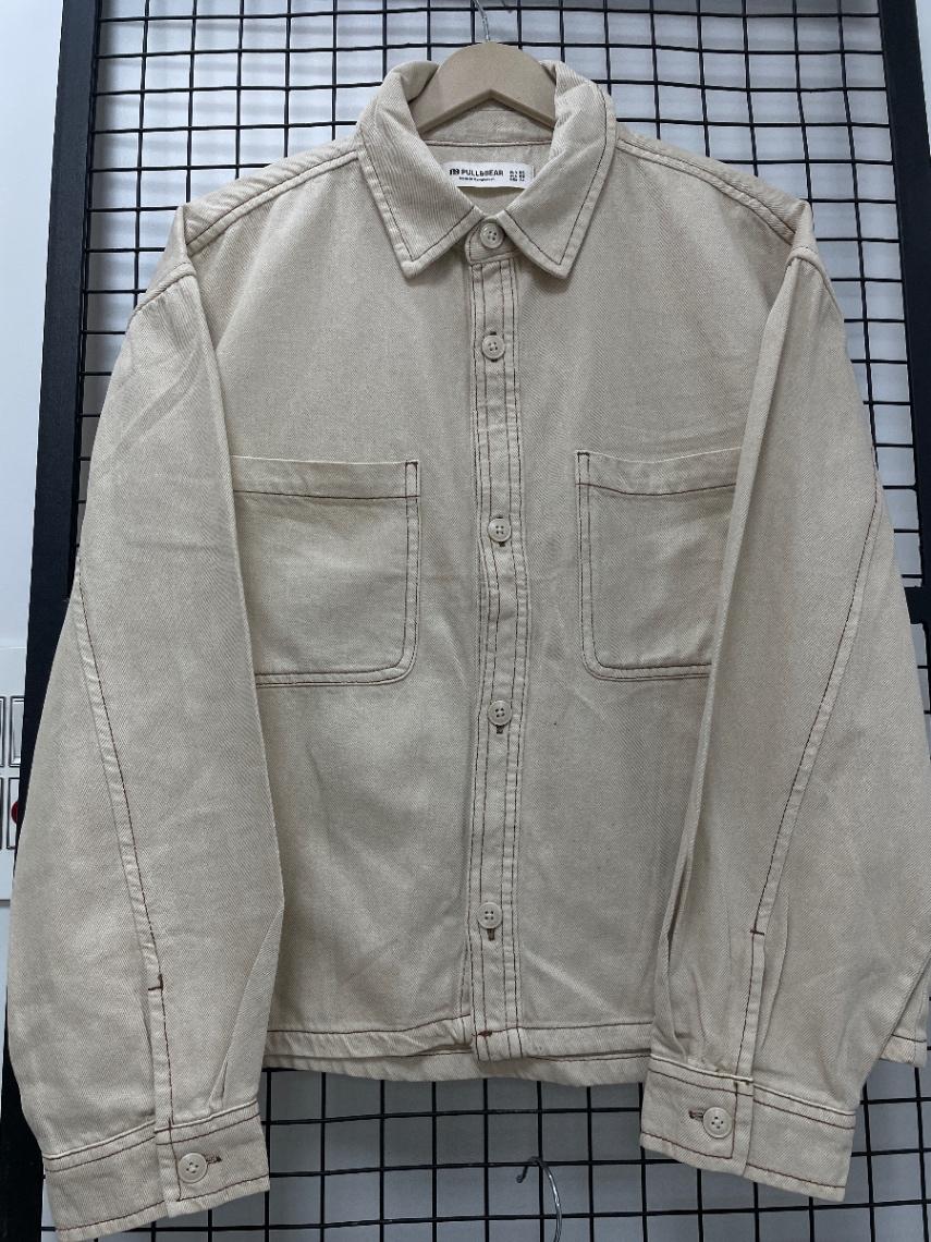 Pull & bear Cotton denim shirt view 1