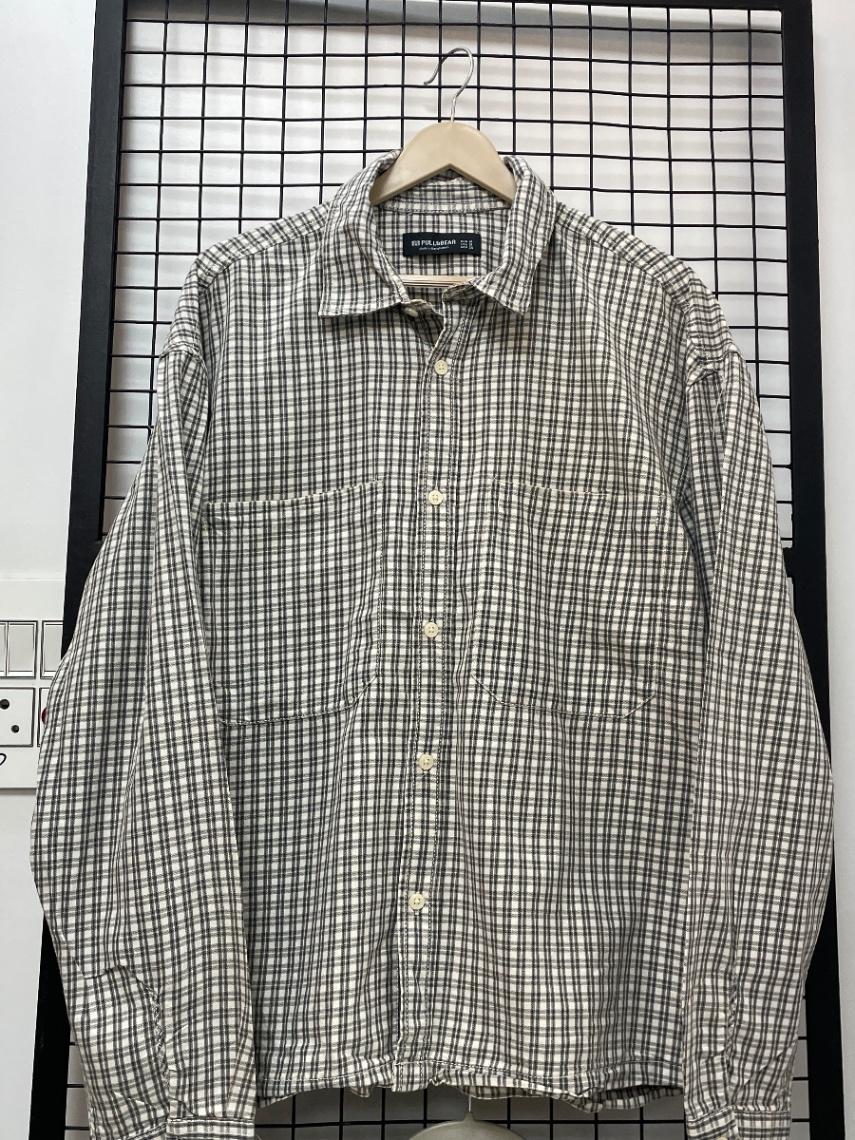 Pull & Bear Checked Full Sleeve Shirt view 1