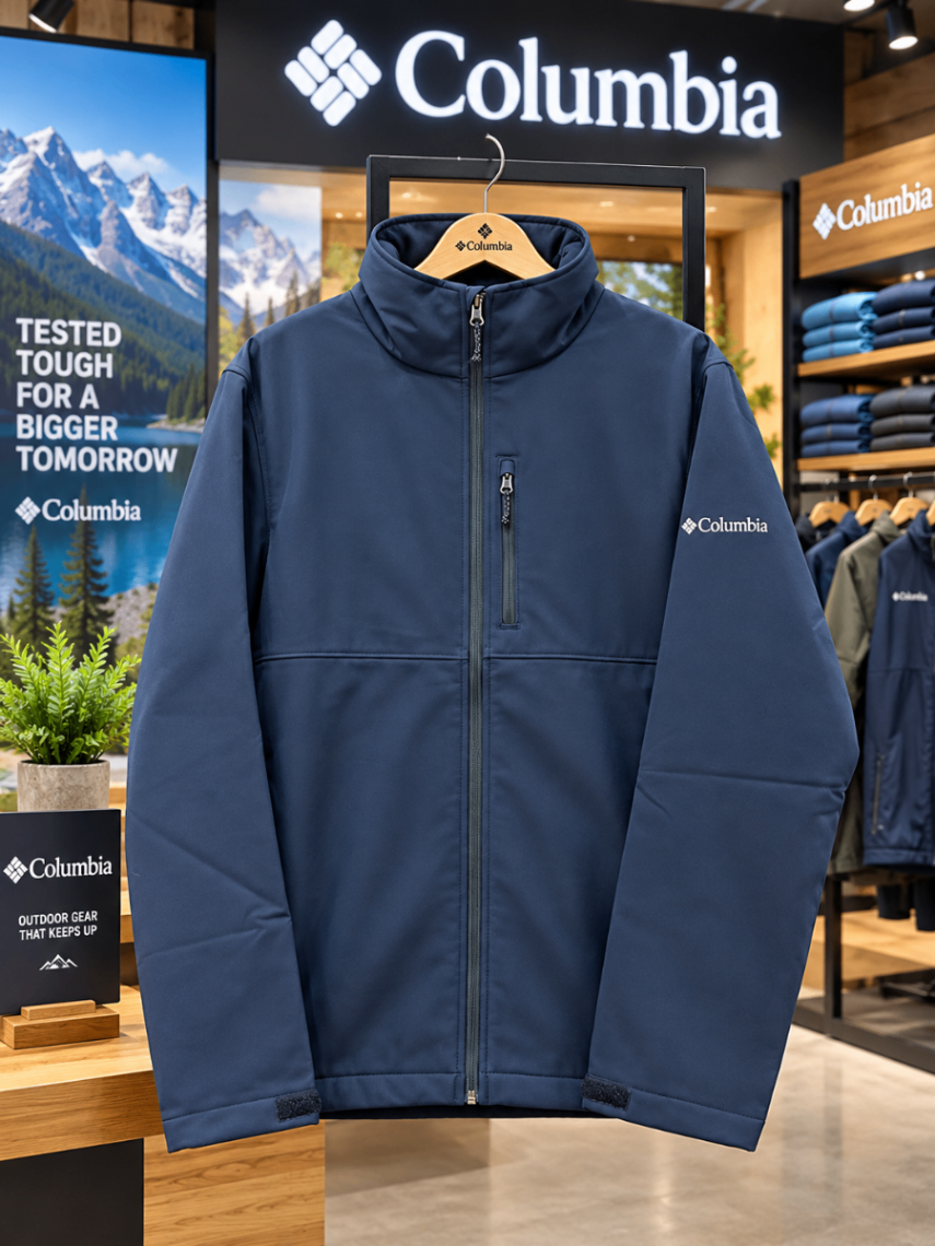 Columbia softshell jacket  view 1