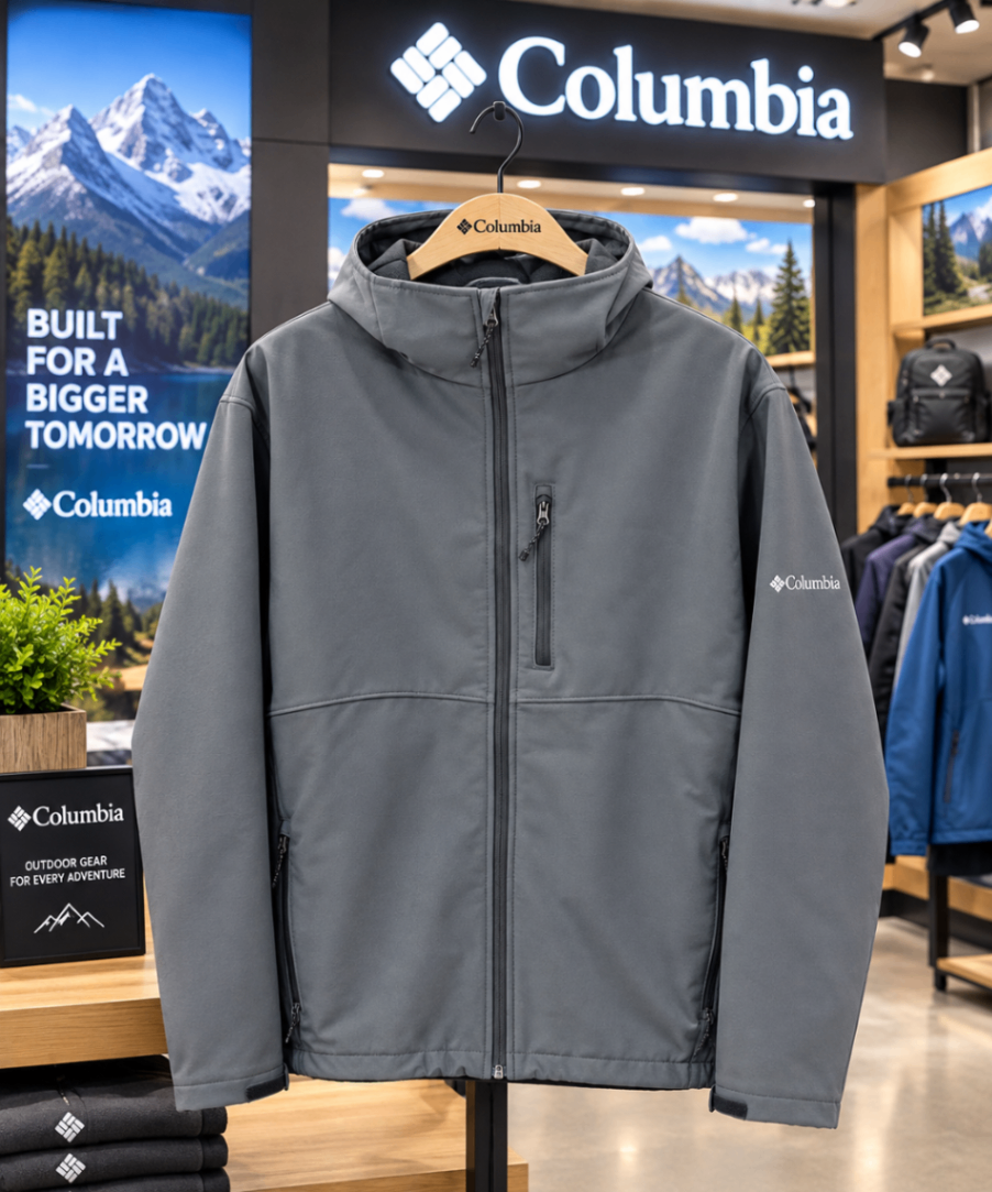 Columbia softshell jacket  view 1