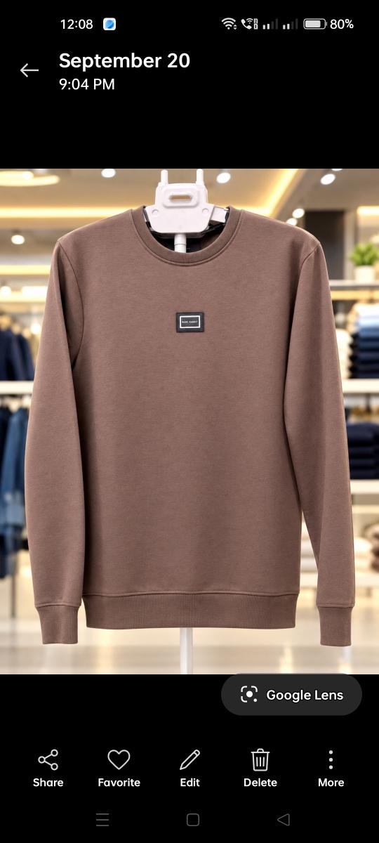 Men's Premium Cotton Sweatshirt