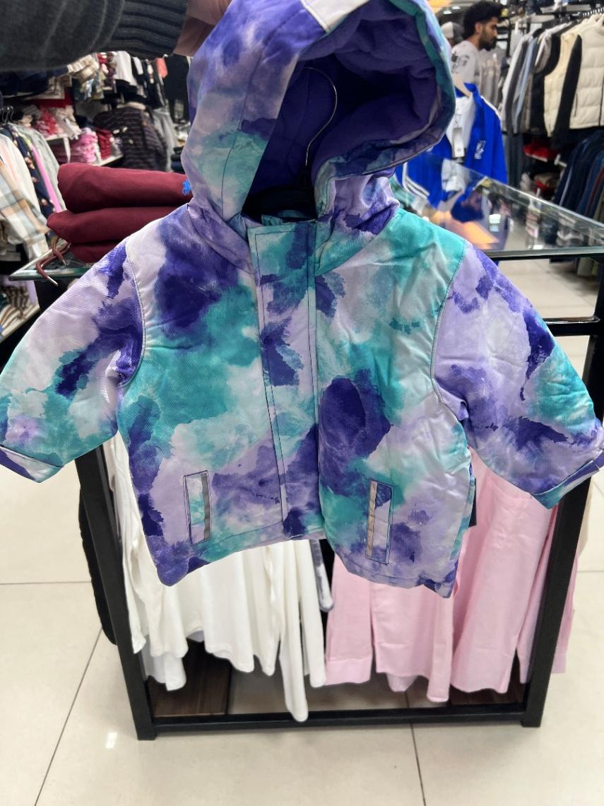 George Kids Tie-Dye Hooded Jacket
