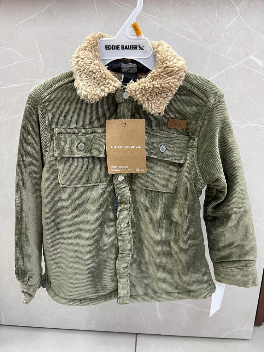 Eddie bauer Corduroy Sherpa Lined Jacket