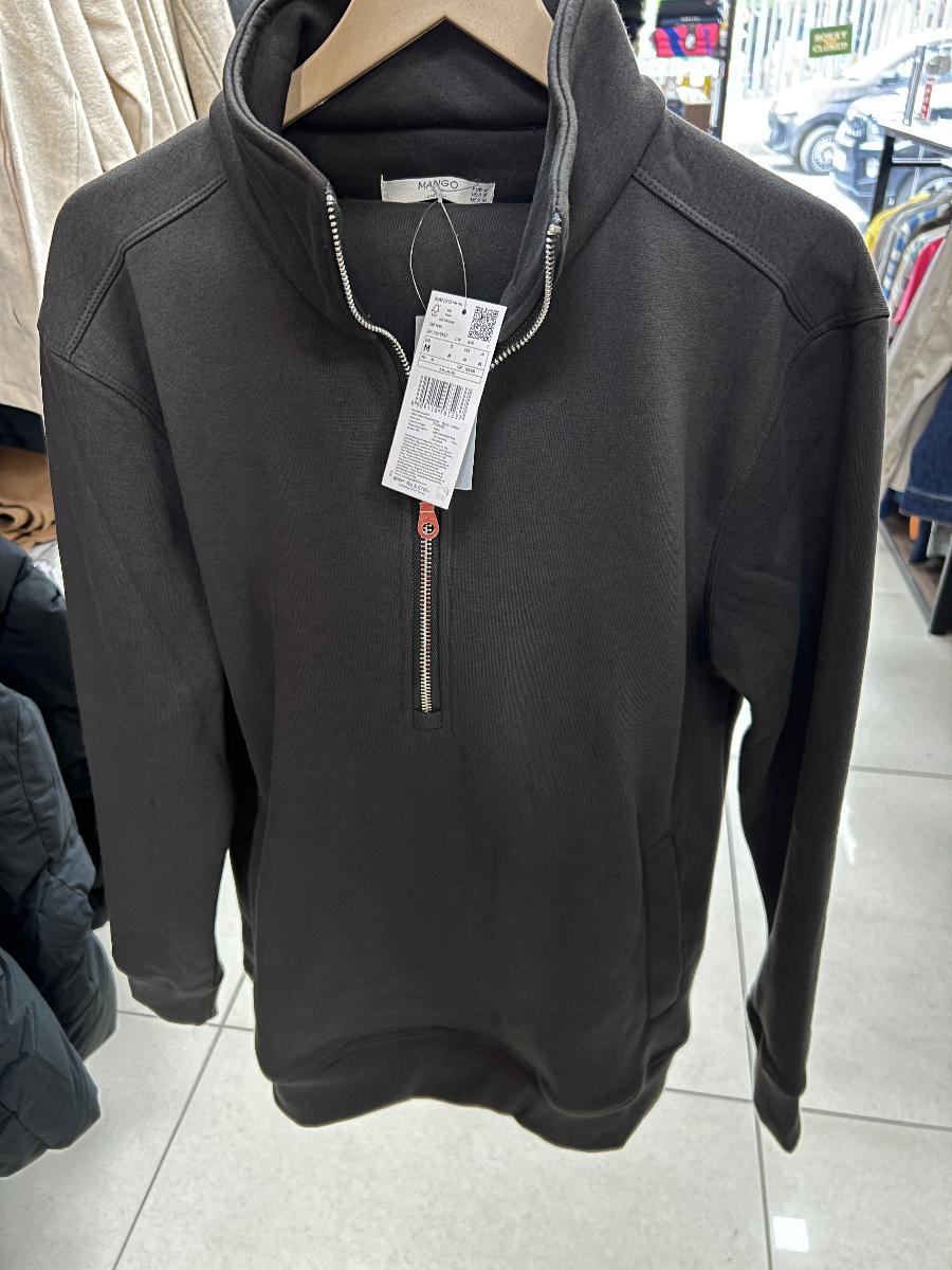 MNG Men's Quarter Zip Sweatshirt view 1