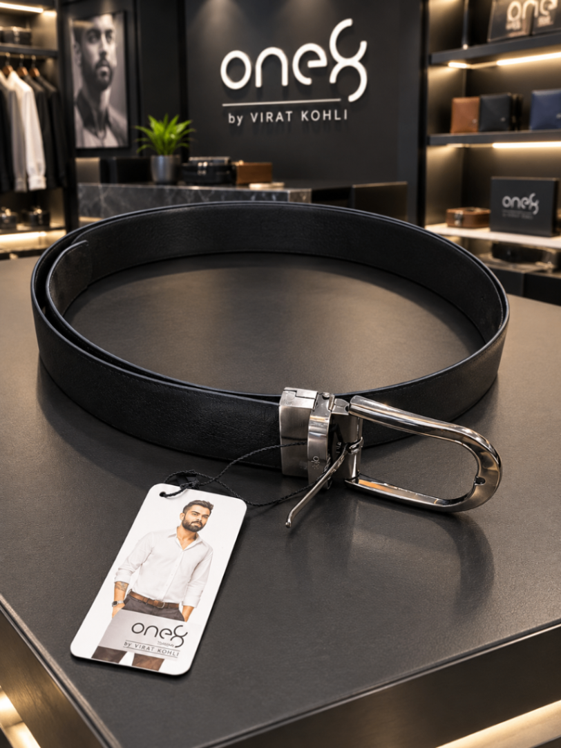 One 8 Premium Leather Reversible Belt view 1