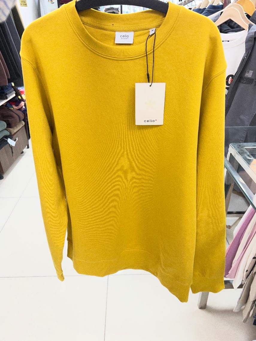 Celio Premium Cotton Blend Crew Neck Sweatshirt view 1